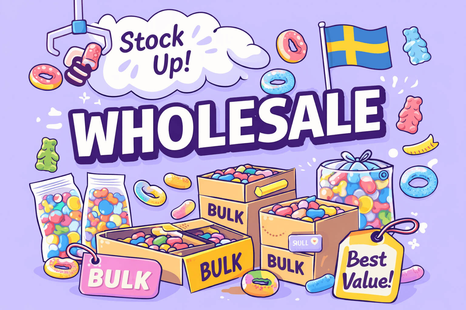 The U.S. is phasing out dyes – Swedish candy is already ahead for you