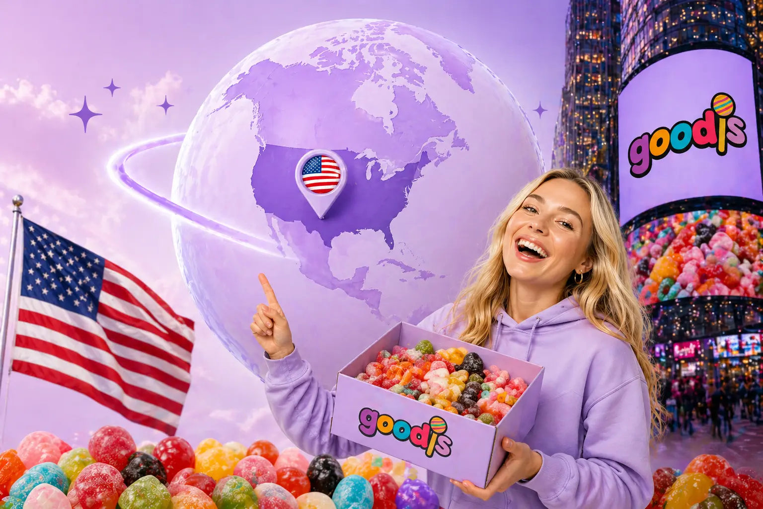 Simpler than ever: No tariffs, lower shipping, faster candy